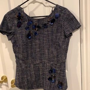 Banana Republic peplum top